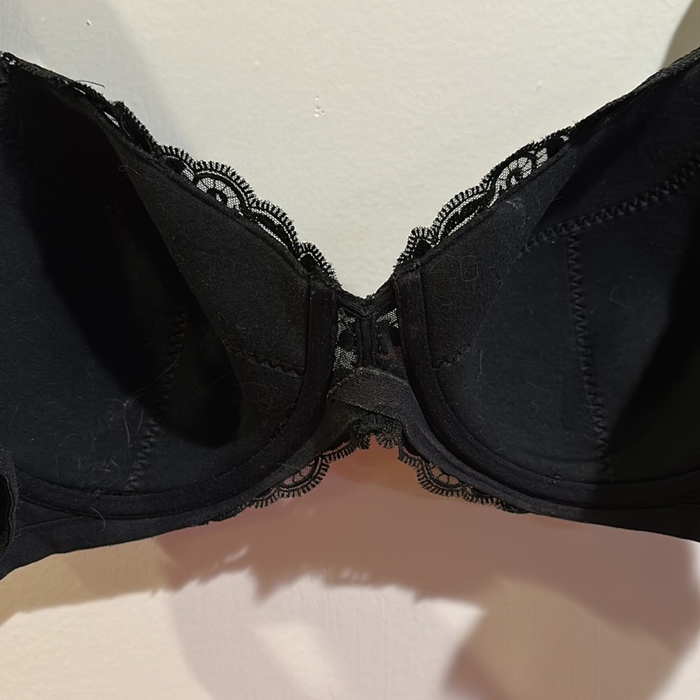 Soma Sensuous Sides Full Coverage Lace Bra Black - Picture 5 of 5